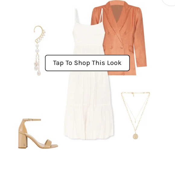 Oversized Terracota Breasted Blazer Dress Brand New with tags XL - Picture 10 of 10